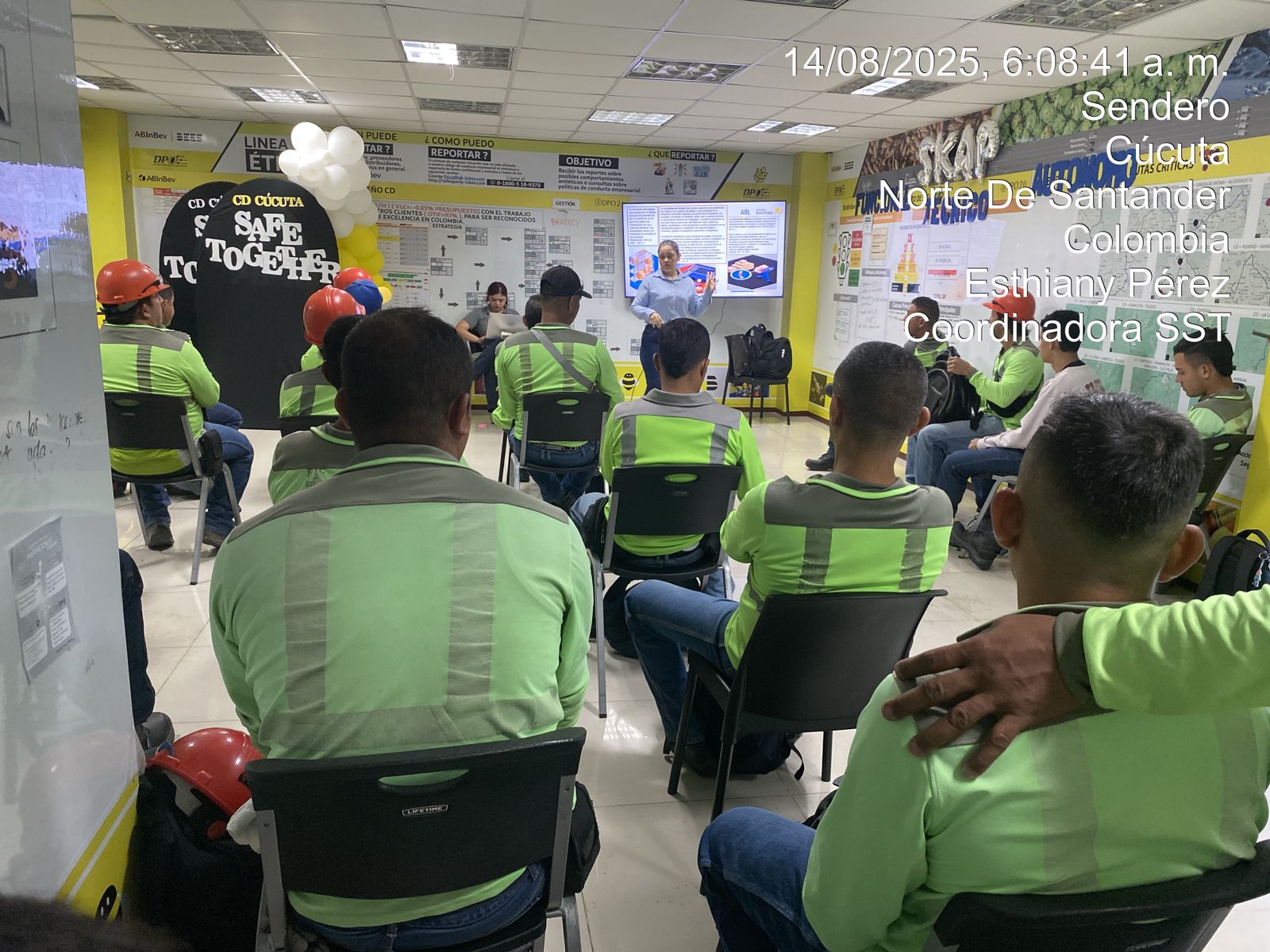 Evidencia de capacitación